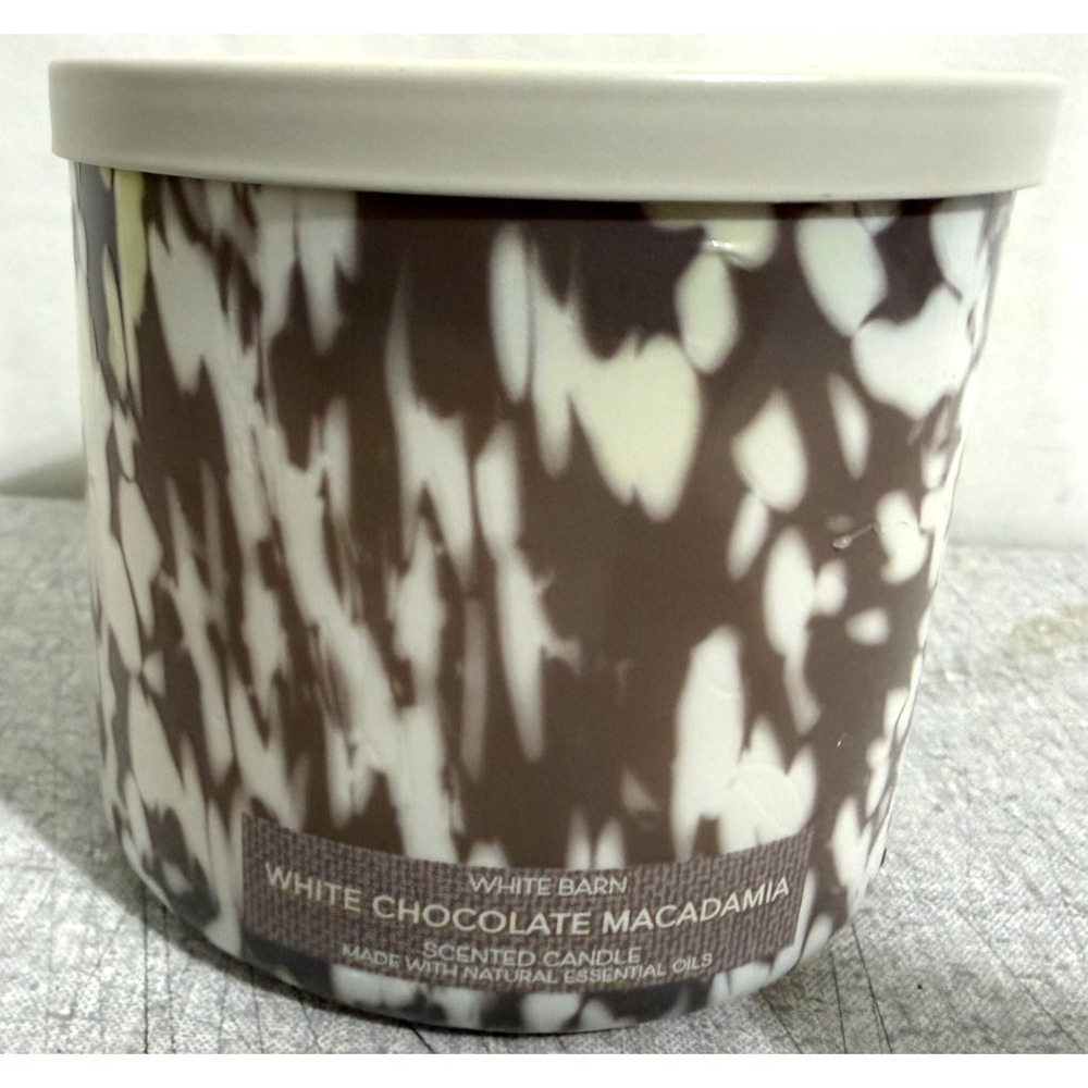 Bath & Body Works White Chocolate Macadamia 3-Wick Candle 14.5oz